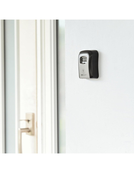 Caja de Llave Iron Lock Montaje en Pared Impermeable 4 Dígitos