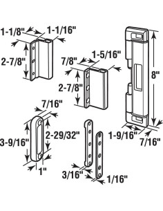 Cerradura de Pestillo de Alta Seguridad Prime-Line U 11037 31.12 cm 2