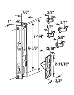 Conjunto de Manijas para Puertas Corredizas Prime-Line C 1033 2