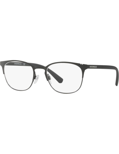 Gafas de sol ovaladas Emporio Armani EA1059, negro mate 53 mm