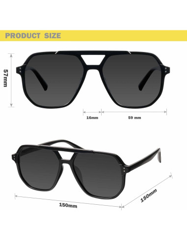 Gafas de Sol Aviador Mosanana Karry Lentes Polarizados