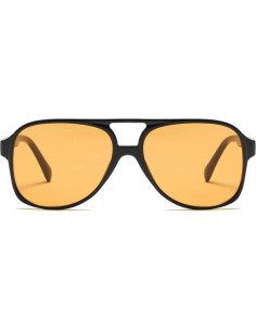 Gafas de sol aviador retro UV400 Amarillo Tintado 2