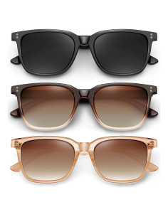 Gafas de Sol Polarizadas YDAOWKN UV400 Estilo Retro