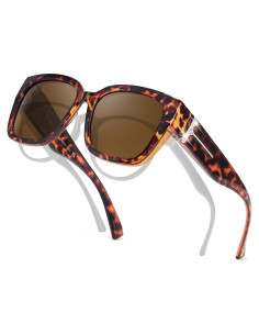 Gafas de sol polarizadas TJUTR con rhinestones para mujer