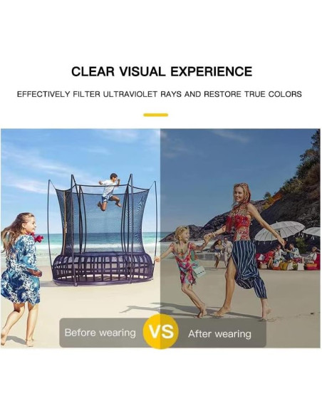 Paquete de 8 Gafas de Sol Ojo de Zorro UV400 Unisex