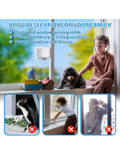 Cerradura de Puerta Deslizante Kekele Baby - Paquete de 2 2