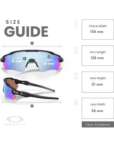 Gafas de sol Oakley Radar EV Path + Correa + Kit de cuidado