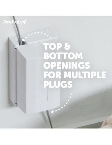 Caja de Cubierta de Enchufe Jool Baby - Seguridad Infantil (2 Pzs)