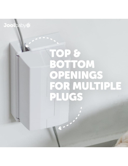 Caja de Cubierta de Enchufe Jool Baby - Seguridad Infantil (2 Pzs)
