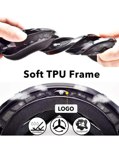 Gafas de esquí Hubo Sport OTG con protección UV y antiempañante