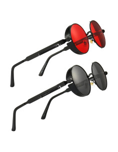 Gafas de sol Steampunk Gysnail UV400 para mujeres