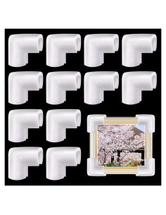 12 Protectores de Esquinas de Espuma Pwbarwq para Mudanza