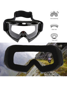 Gafas de Motocicleta LJDJ 026BK Anti-UV Ajustables 2