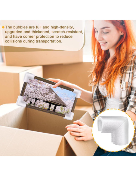 12 Protectores de Esquinas de Espuma Pwbarwq para Mudanza