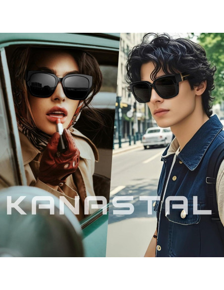 Gafas de Sol KANASTAL Polarizadas UV400 para Prescripción