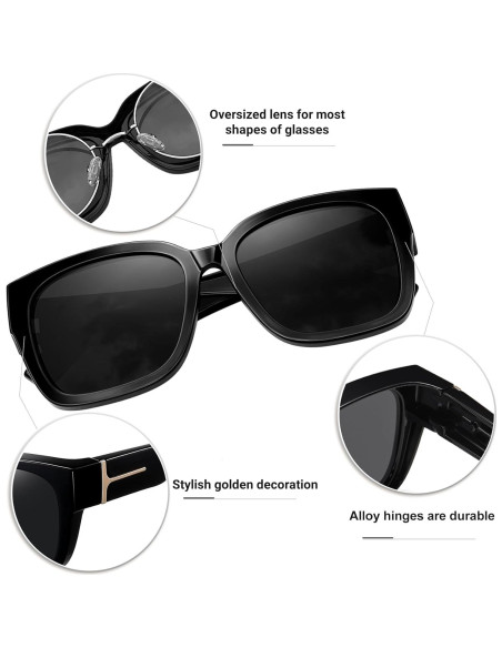 Gafas de Sol KANASTAL Polarizadas UV400 para Prescripción