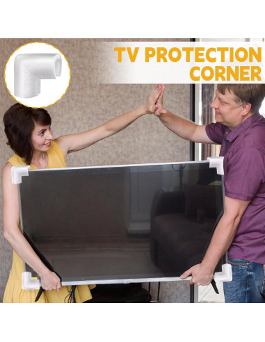 12 Protectores de Esquinas de Espuma Pwbarwq para Mudanza