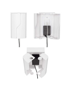 Caja de Seguridad para Enchufes Safety Innovations Doble Puerta