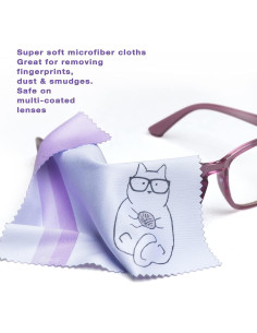 Paquete de 10 paños de microfibra TreVee 15x15cm multicolor 2