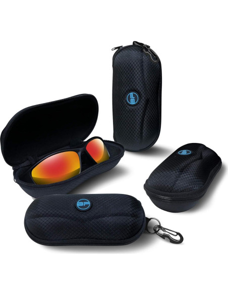 Estuche Semi Duro para Gafas BLUPOND con Gancho Metálico Estuche Semi Duro para Gafas BLUPOND con Gancho Metálico