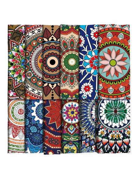 24 Paños de Microfibra para Gafas Copkim 15x15 cm