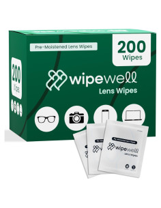 Toallitas de Limpieza WipeWell 200 Unidades Antivaho
