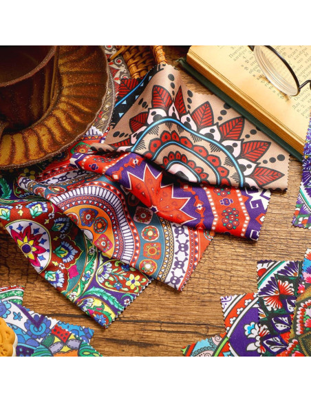 24 Paños de Microfibra para Gafas Copkim 15x15 cm