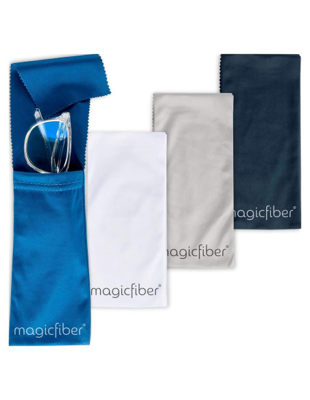 Funda de Limpieza MagicFiber 4 Paquetes Microfibra Suave
