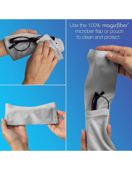 Funda de Limpieza MagicFiber 4 Paquetes Microfibra Suave