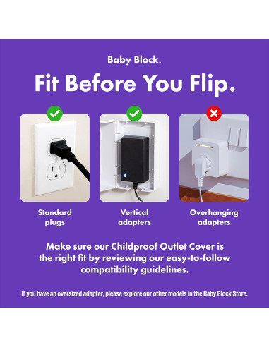 Cubierta de Enchufe a Prueba de Niños Baby Block BB02