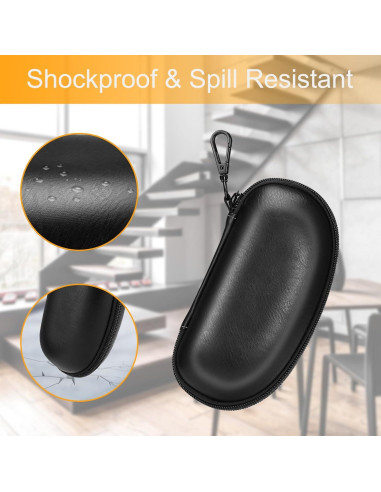 Funda de Gafas Fintie AGSB con Mosquetón y Cierre Cremallera