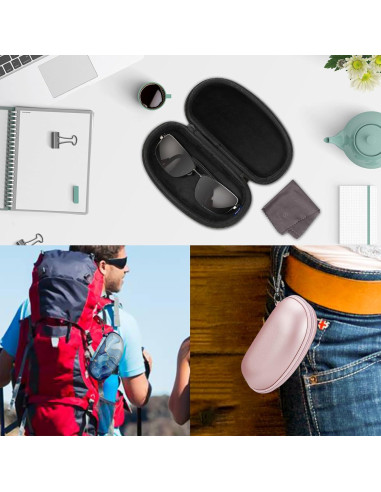 Funda de Gafas Fintie AGSB con Mosquetón y Cierre Cremallera