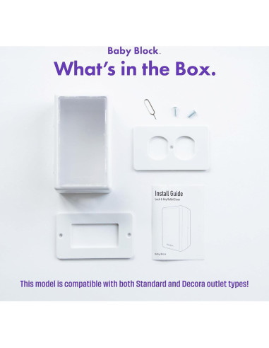 Cubierta de Enchufe a Prueba de Niños Baby Block BB02