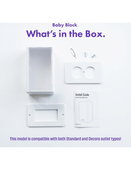 Cubierta de Enchufe a Prueba de Niños Baby Block BB02