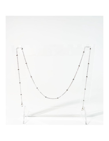 Cadena de Gafas de Metal YCCHN 3 Piezas Ajustable 75 cm