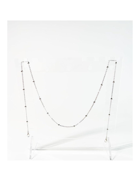 Cadena de Gafas de Metal YCCHN 3 Piezas Ajustable 75 cm