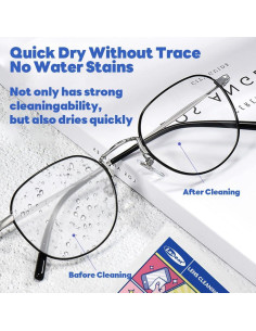 Toallitas para Lentes Herb 300 PCS Limpieza Rápida y Segura 2