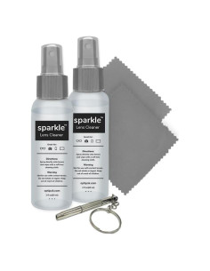 Kit de limpieza de lentes OPTIPAK - 2x59ml + 2 paños + destornillador