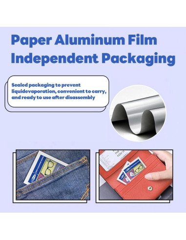 Toallitas para Lentes Herb 300 PCS Limpieza Rápida y Segura