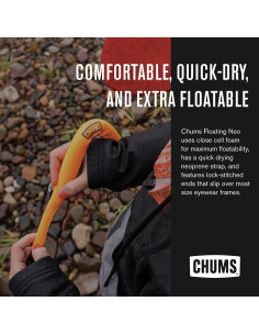 Retenedor de Gafas Flotante Chums Neo - Ajuste Universal 2