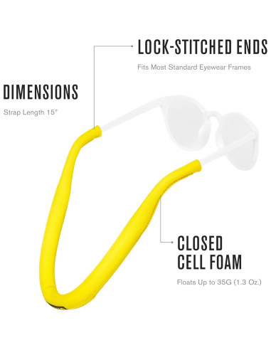 Retenedor de Gafas Flotante Chums Neo - Ajuste Universal