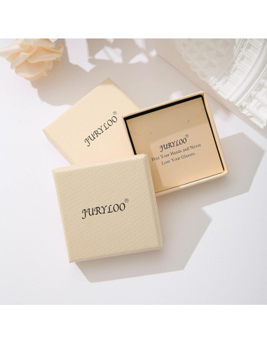 Cadena de Gafas JURYLOO Aventurina Verde Natural 71.88 cm