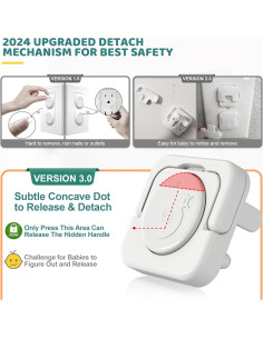 Cubiertas de Enchufe a Prueba de Bebés NOC-45PG - 45 Piezas 2