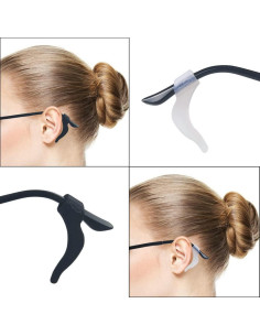 20 Pares de Clips Antideslizantes YINGFENG para Gafas 2