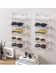 Soporte para Gafas de Sol MyGift 5 Niveles Acrílico Transparente 2