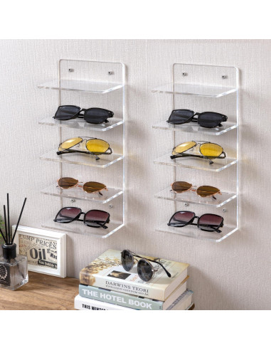 Soporte para Gafas de Sol MyGift 5 Niveles Acrílico Transparente