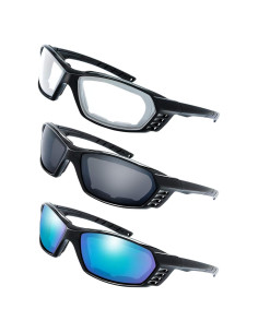 Gafas de Motocicleta The Fresh FR13 UV400 Acolchadas 3 Pares
