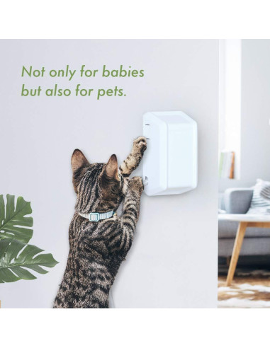 Caja de Cubierta de Enchufe Eléctrico EUDEMON para Bebés - Blanco