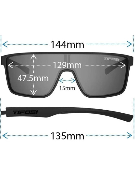 Gafas de sol Tifosi Sanctum, ligeras y deportivas, unisex