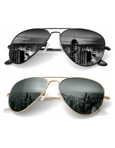 Gafas de Sol KALIYADI Aviador Polarizadas UV 58mm